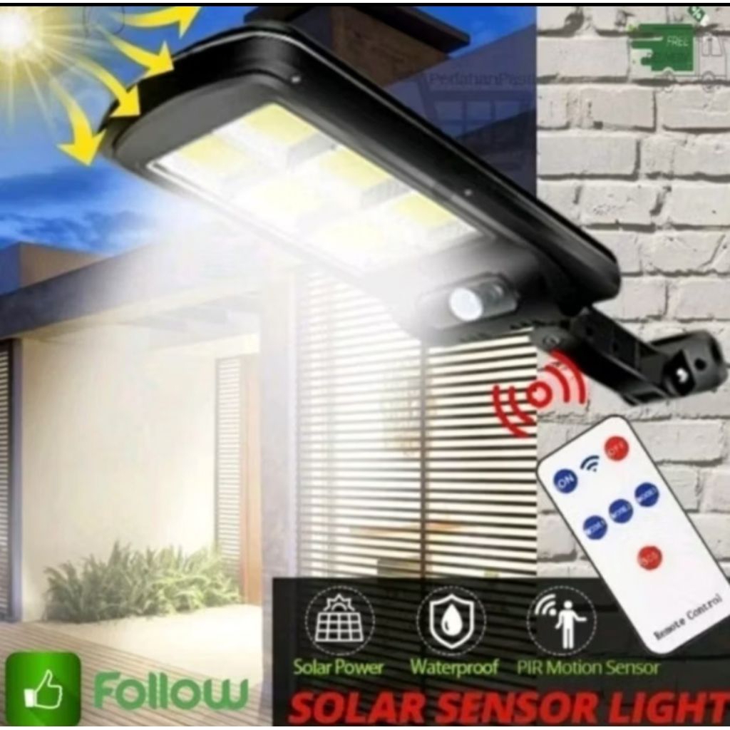 Promo Lampu Jalan Tenaga Surya Lampu Solar LED Lampu Taman Tenaga Surya 6LED