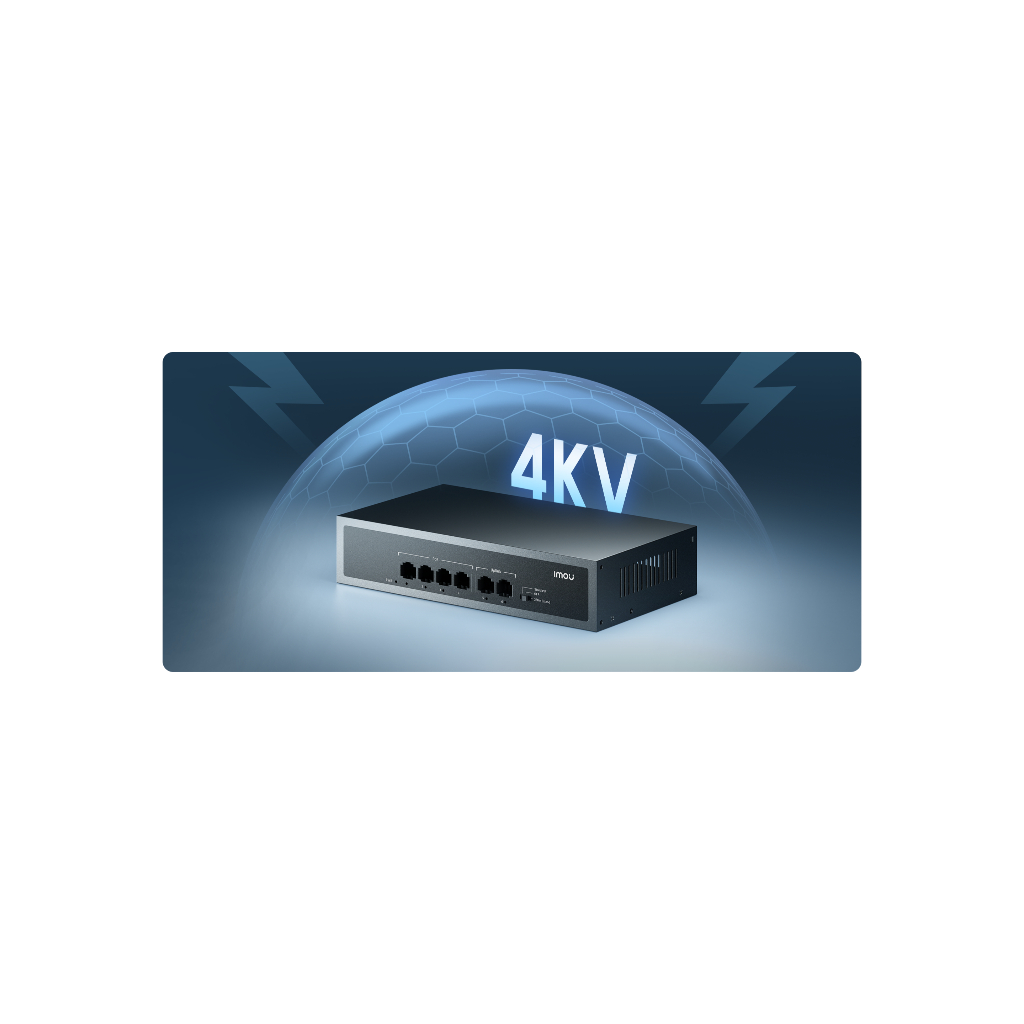Imou SF106P / SF110P Switch Hub 6 Port / 10 Port 100m PoE