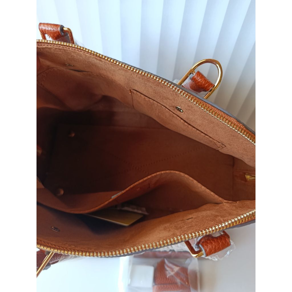 TAS ALMA ELPONG WARNA MERAH BATA