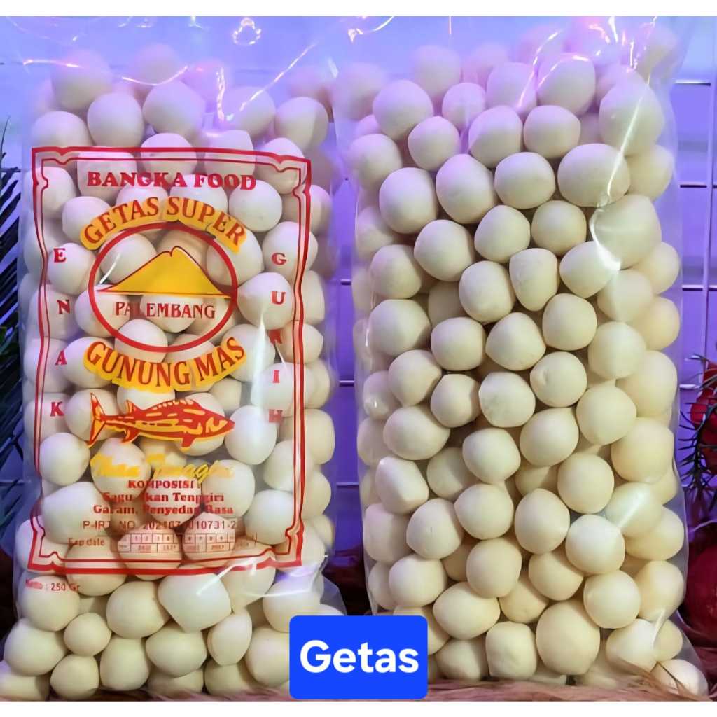 Getas Super Enak 250g Tanpa Pengawet Tanpa Pewarna Halal Palembang