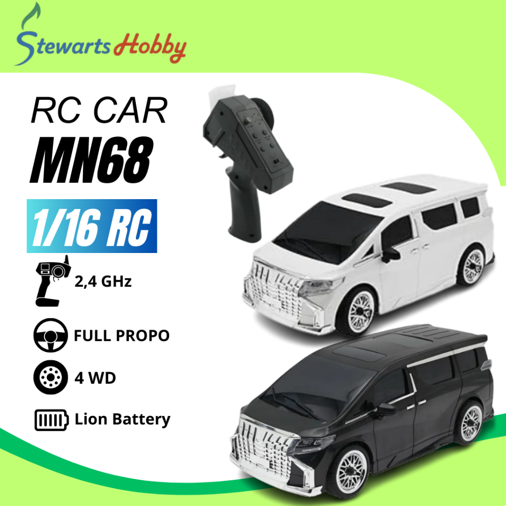 RC Mobil Alphard MN68 Car Drift 1/16 4WD RTR
