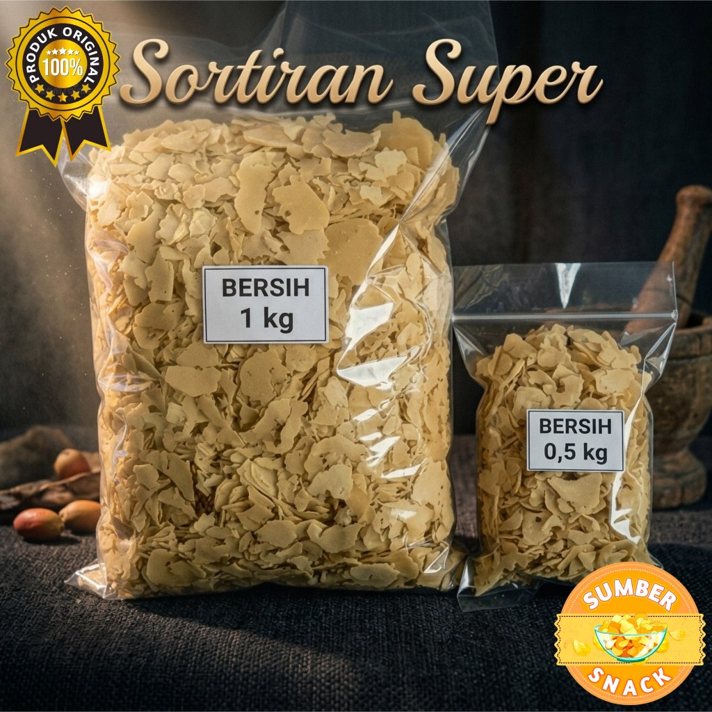 Emping Melinjo Mentah Remukan Dan Sortiran 1kg