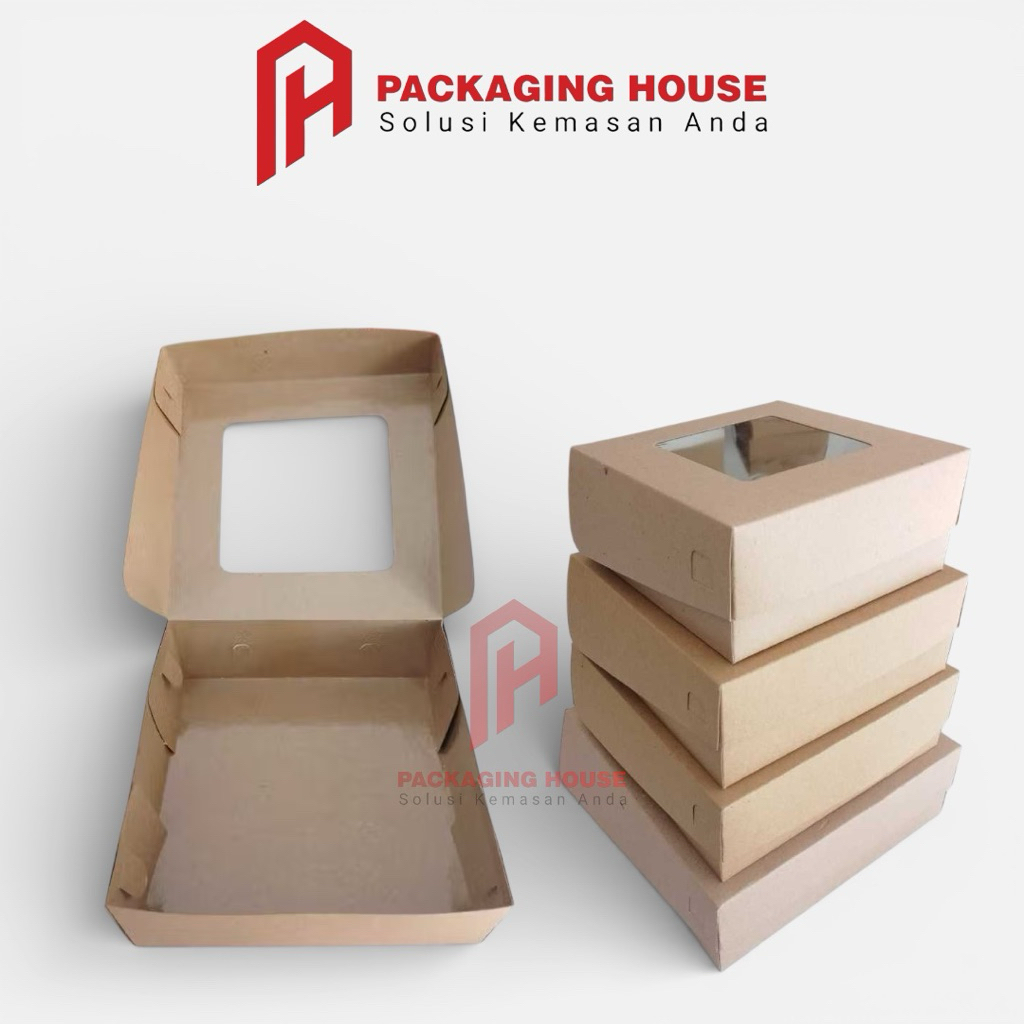 SQUARE BOX XL 350 GSM | DUS KRAFT WINDOW | DUS KRAFT LAMINASI