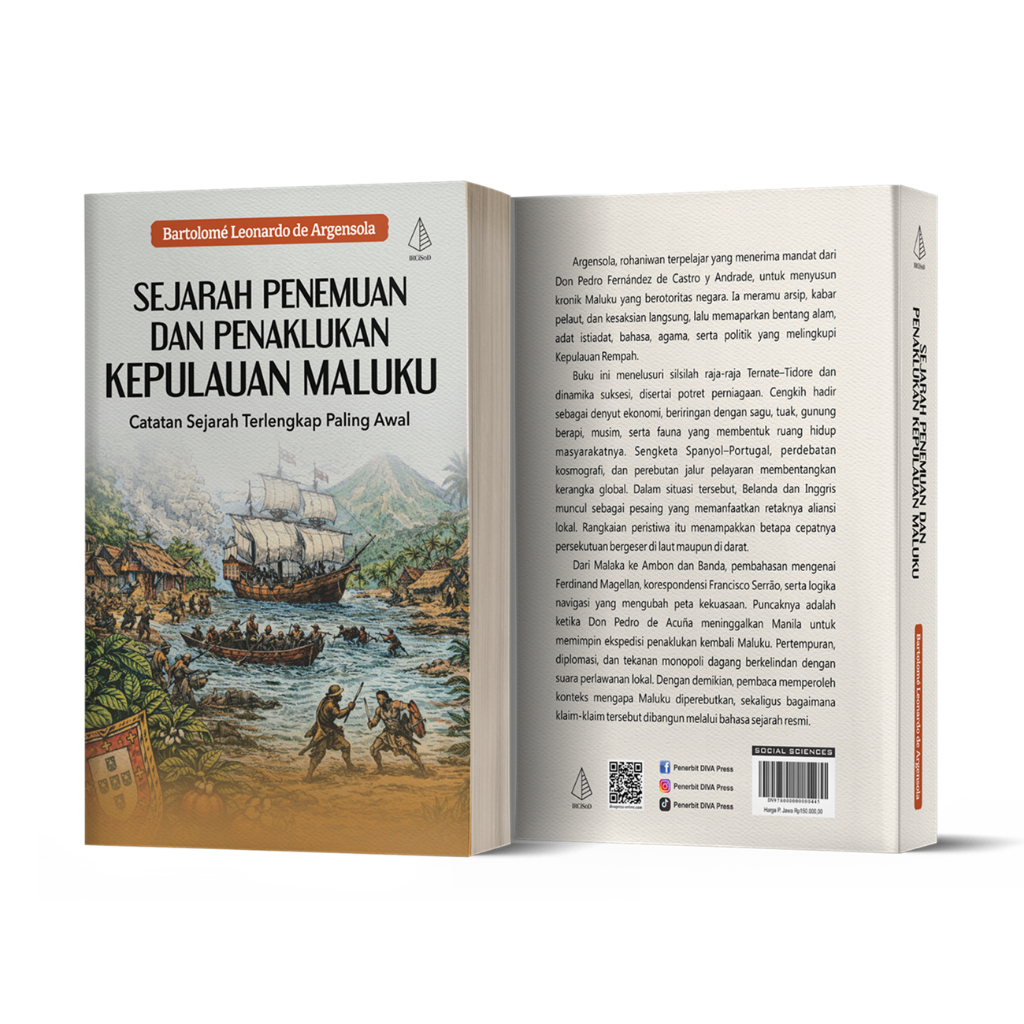 Buku Sejarah Penemuan dan Penaklukan Kepulauan Maluku - Bartolome Leonardo de Argensola - IRCiSoD