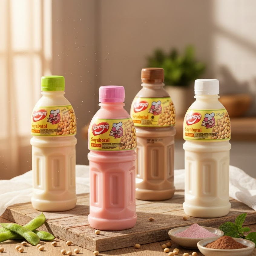 NARAYA SOYA 320ML / NARAYA SOYA BOTOL / MINUMAN SOYA / NARAYA SOYA BEAN 320ML BOTOL / NARAYA SOYA ME
