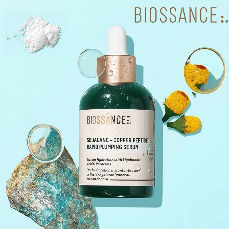 Biossance  Squalane + Copper Peptide Rapid Plumping Serum 50ML Biossance Plumping Serum