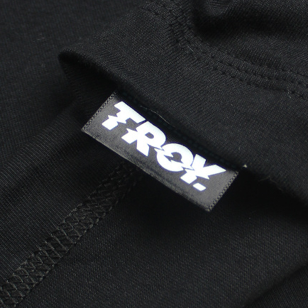 Troy Company Wangky Polo Shirt Full Black Relentless - Kaos Polo Wangki Hitam WKD 3561
