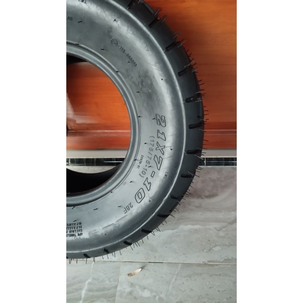 ban luar ATV ring 10 tubeless ukuran 21x7-10