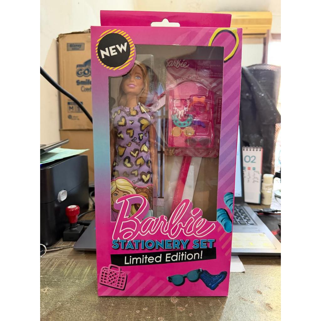 Barbie Doll Stationery Set Mainan Boneka & Pensil HNP79