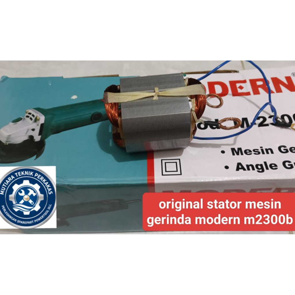 original stator mesin gerinda modern m2300b
