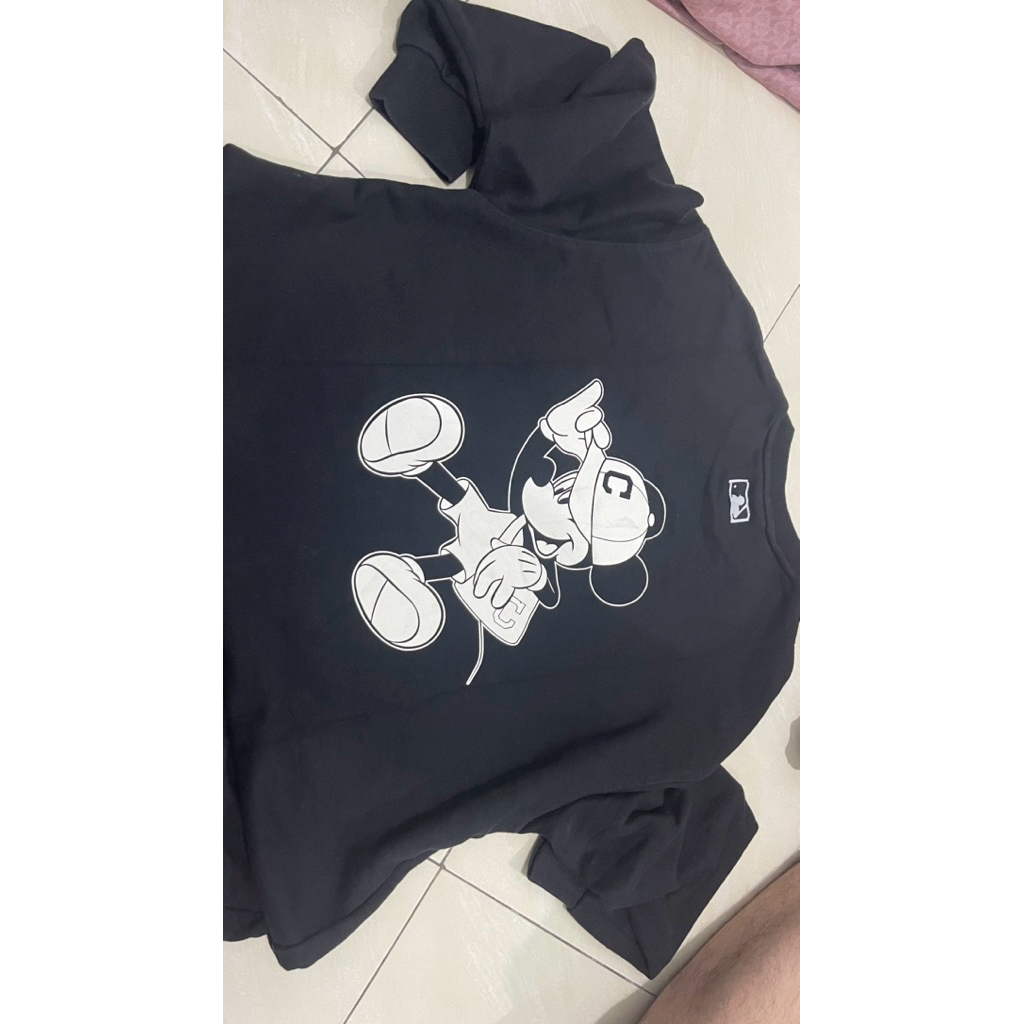 (PL) Crewneck Disney MLb Black