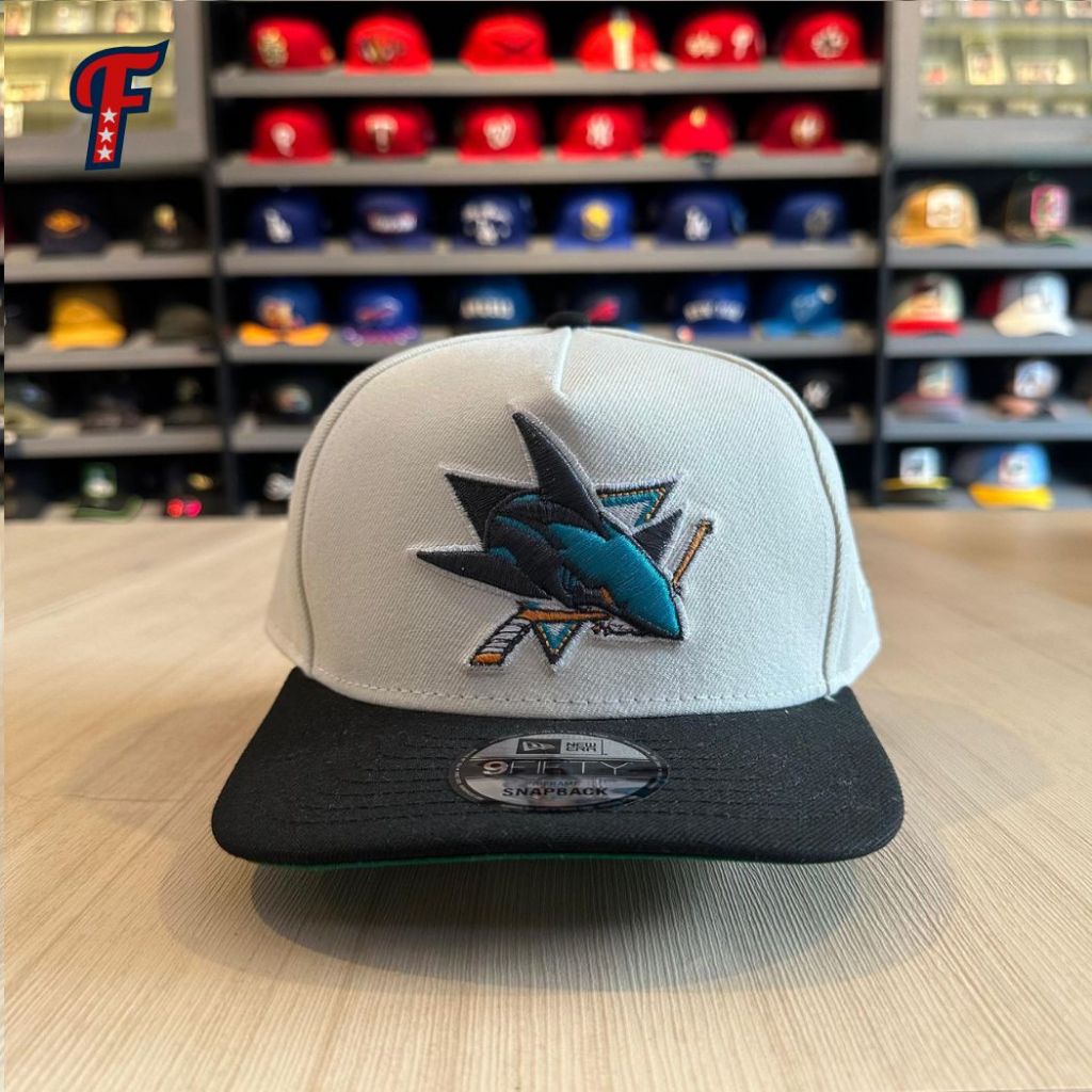 Topi New Era San Jose Sharks 9FIFTY A-Frame Snapback Hat Original