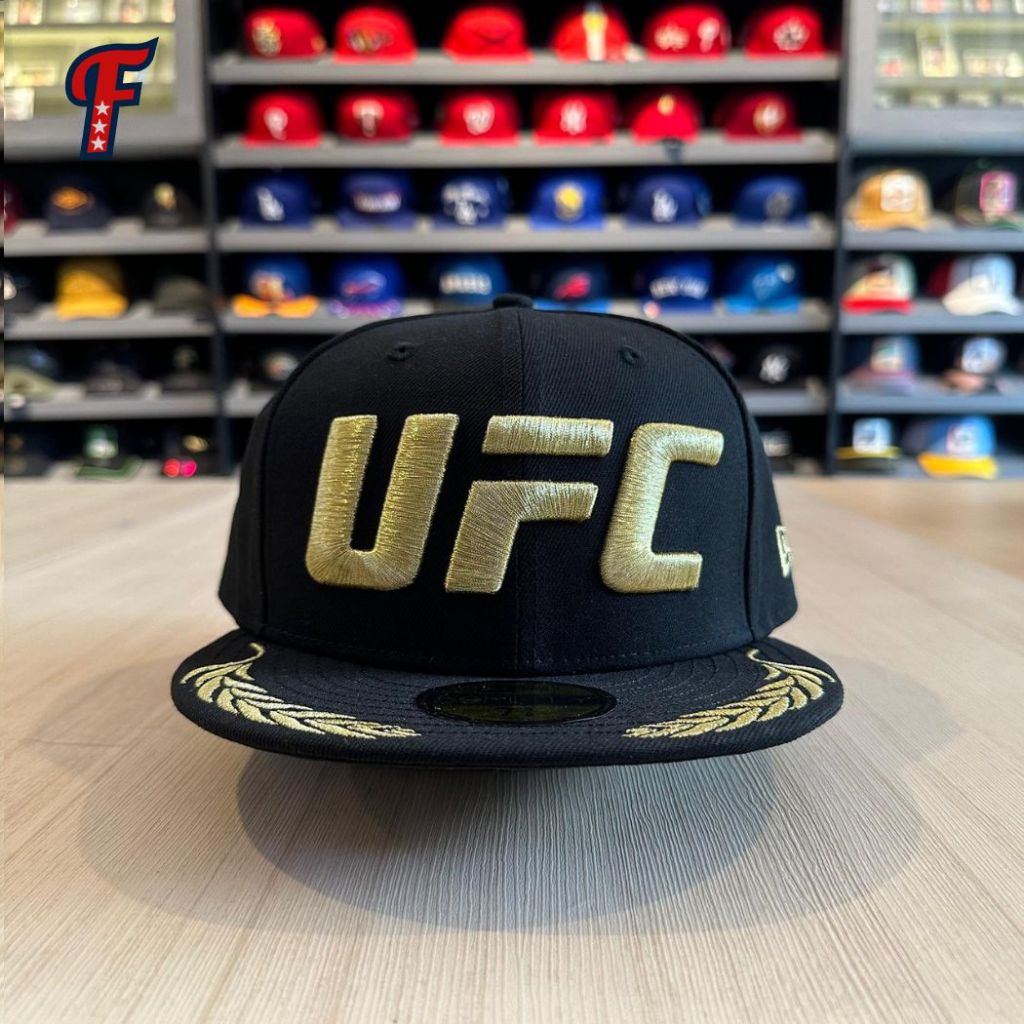 Topi New Era x UFC Ultimate Fighting Champs Black 59FIFTY Fitted Cap Original