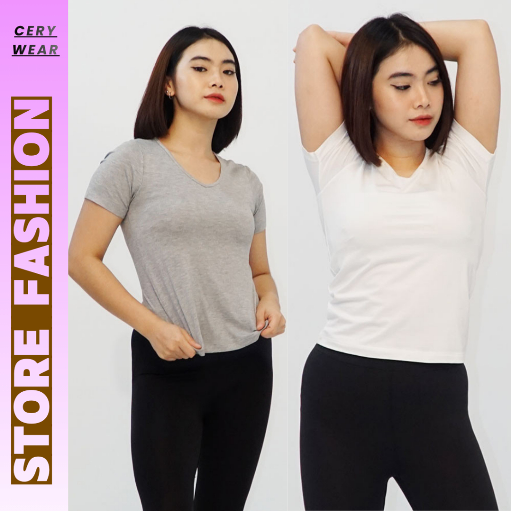 T-Shirt Slim Fit Crop Top Rayon Spandex