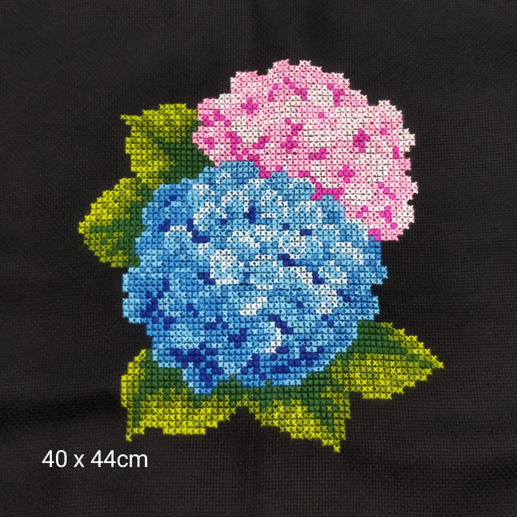 Kristik Cross Stitch/ Sulaman jadi tanpa bingkai