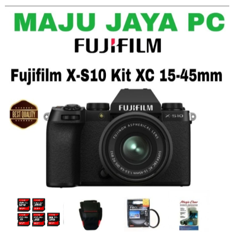 FUJIFILM X-S10 KIT 15-45MM / KAMERA FUJIFILM X-S10