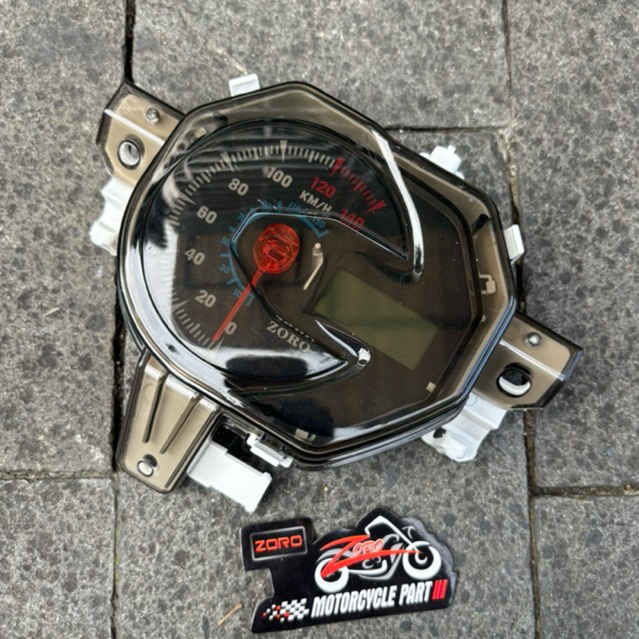 SPEEDOMETER/KILOMETER FULL DIGITAL ASSY BEAT ESP 2016/2019 KACA SMOKE IMPORT ZORO