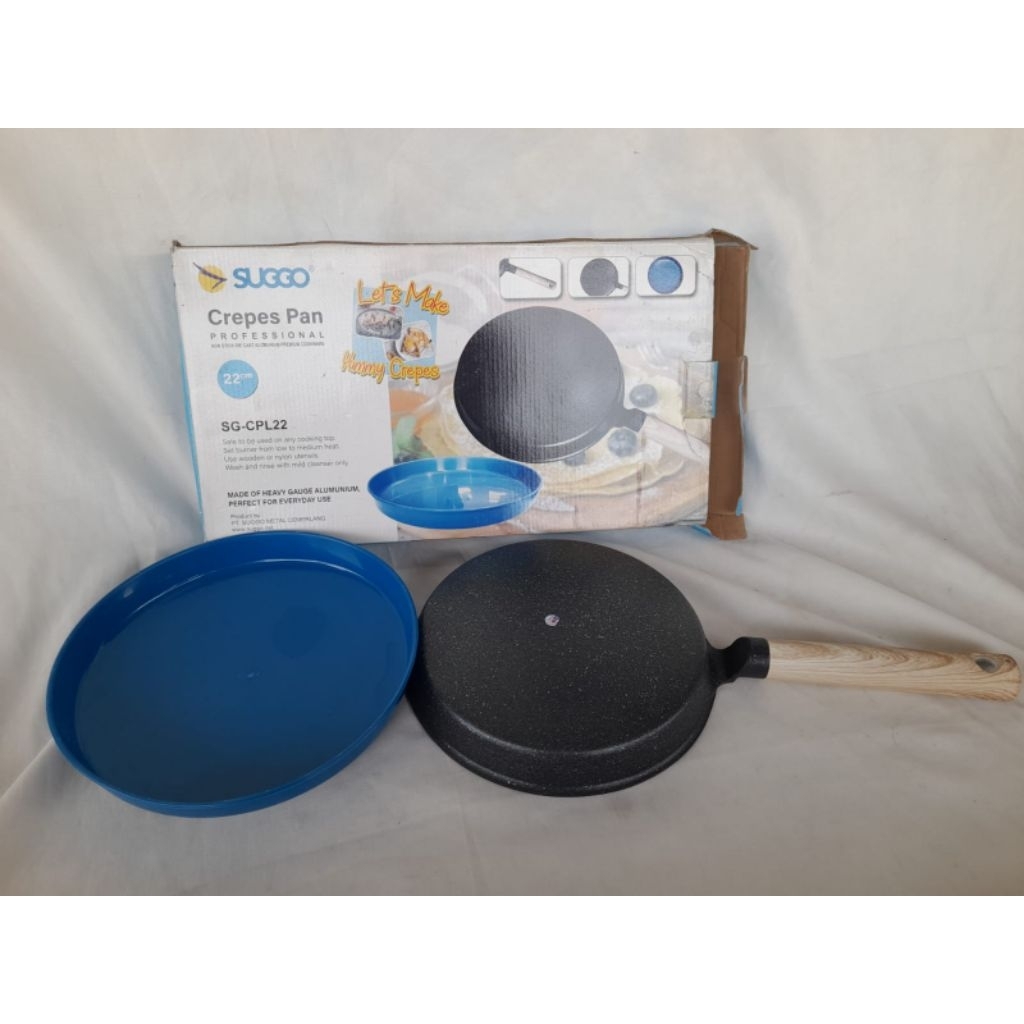 Suggo crepes pan 22cm + loyang