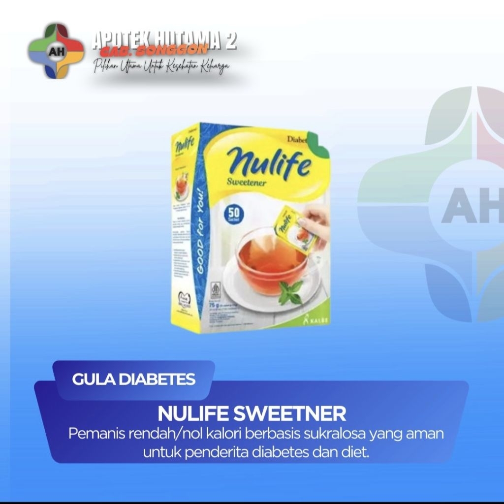 Diabetasol Nulife Sweetener | Pemanis untuk penderita diabetes