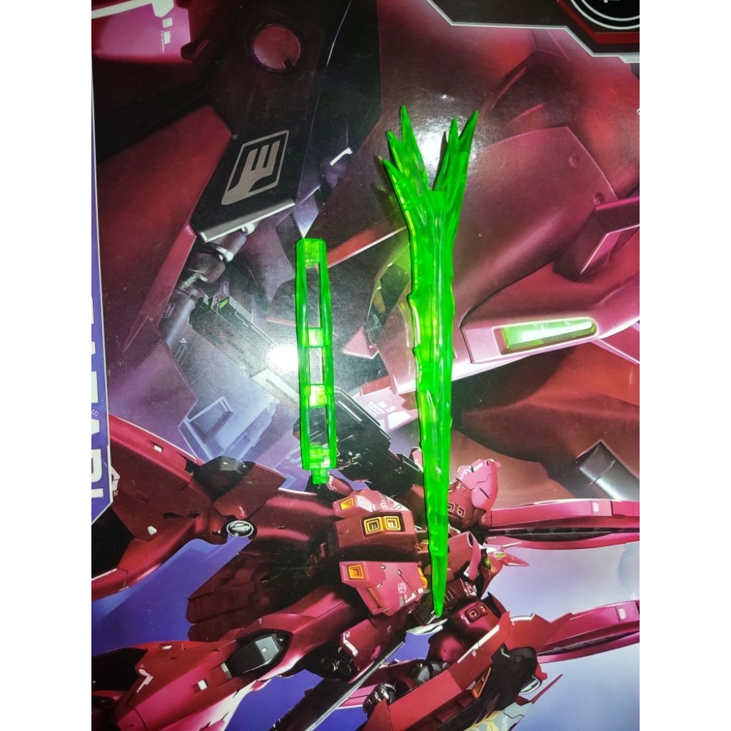 effect beam for rg sazabi ff (fukuoka) star model