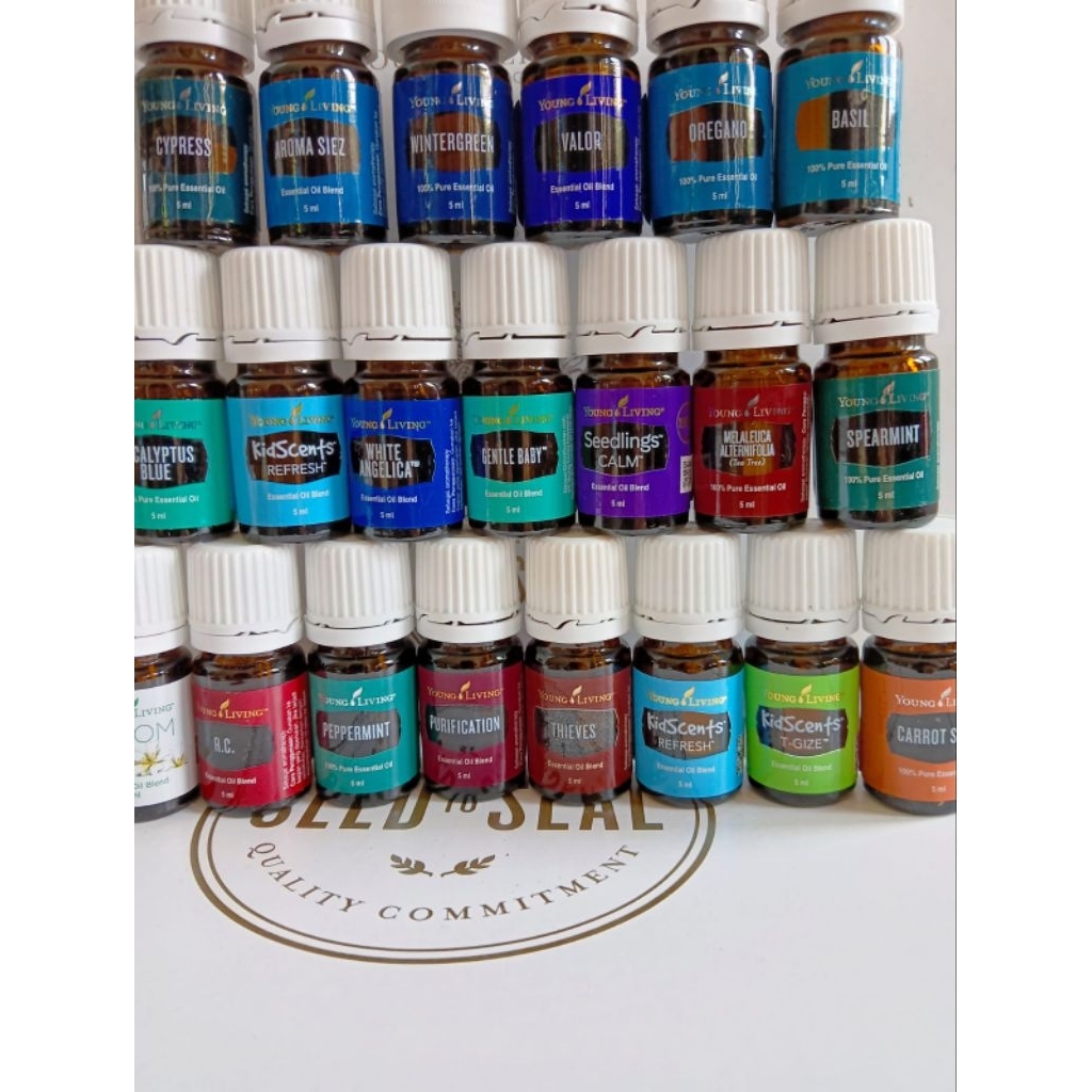 YL 5ml peppermint oil young living,rc oil young living,digize oil young living,thieves oil young liv
