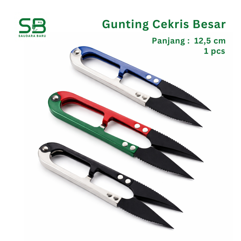 Gunting Benang Besar F Strong  Gunting Buang Benang Ukuran Jumbo Gunting Cekris Potong Benang