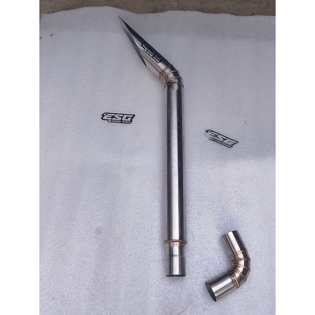 knalpot traktor roda 4 yanmar,kubota,iseki,tt45