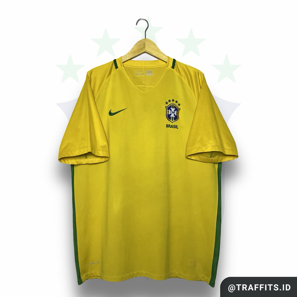 Jersey Brazil Home 2016 Original Size 2XL