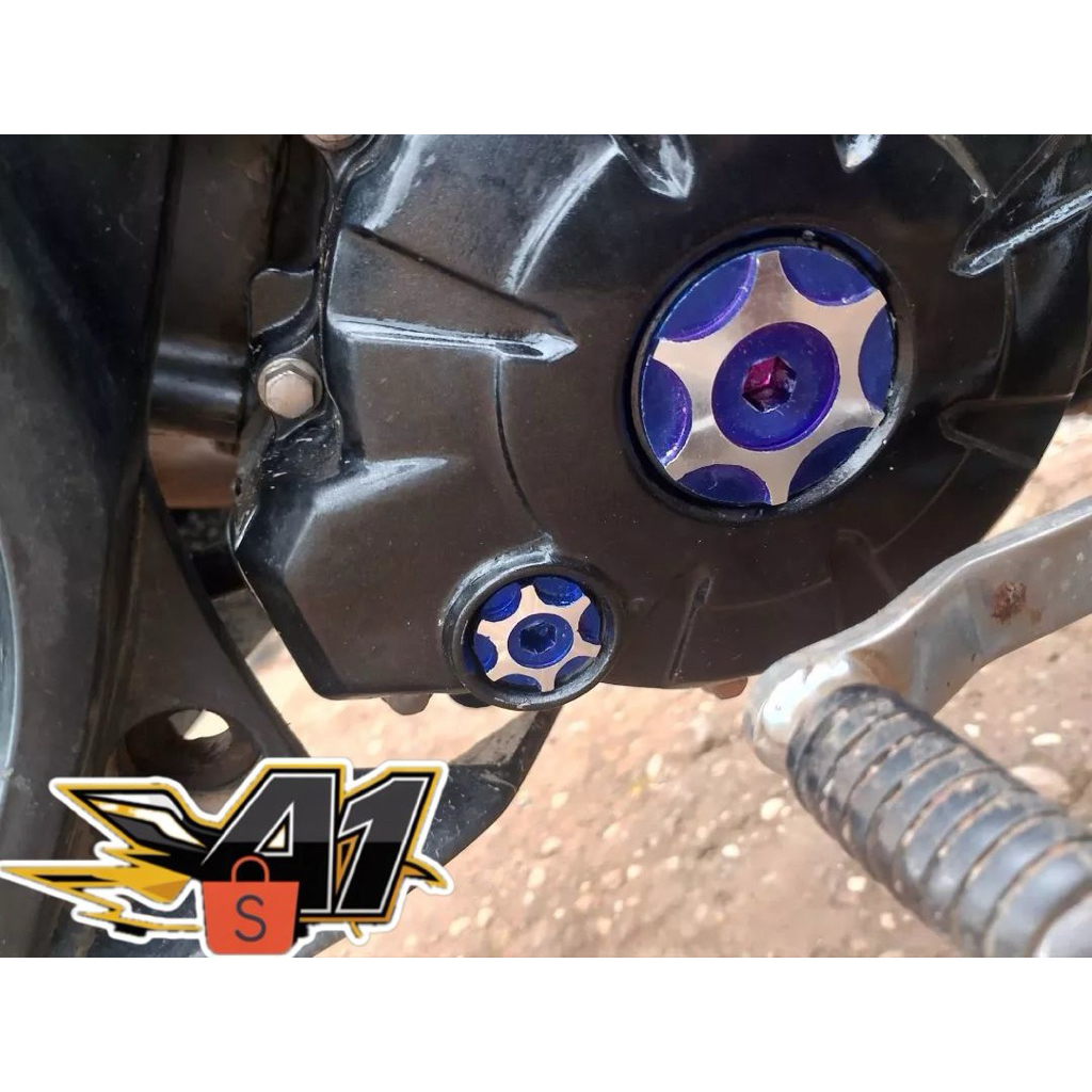 KOIN TUTUP MAGNET YAMAHA CNC BAK KALTER YAMAHA PNP VARIASI VEGA FIZR JUPITER VIXION