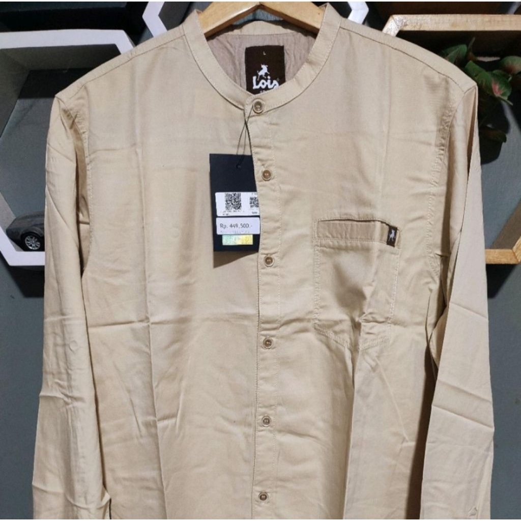 Lois baju kemeja original premium lengan panjang