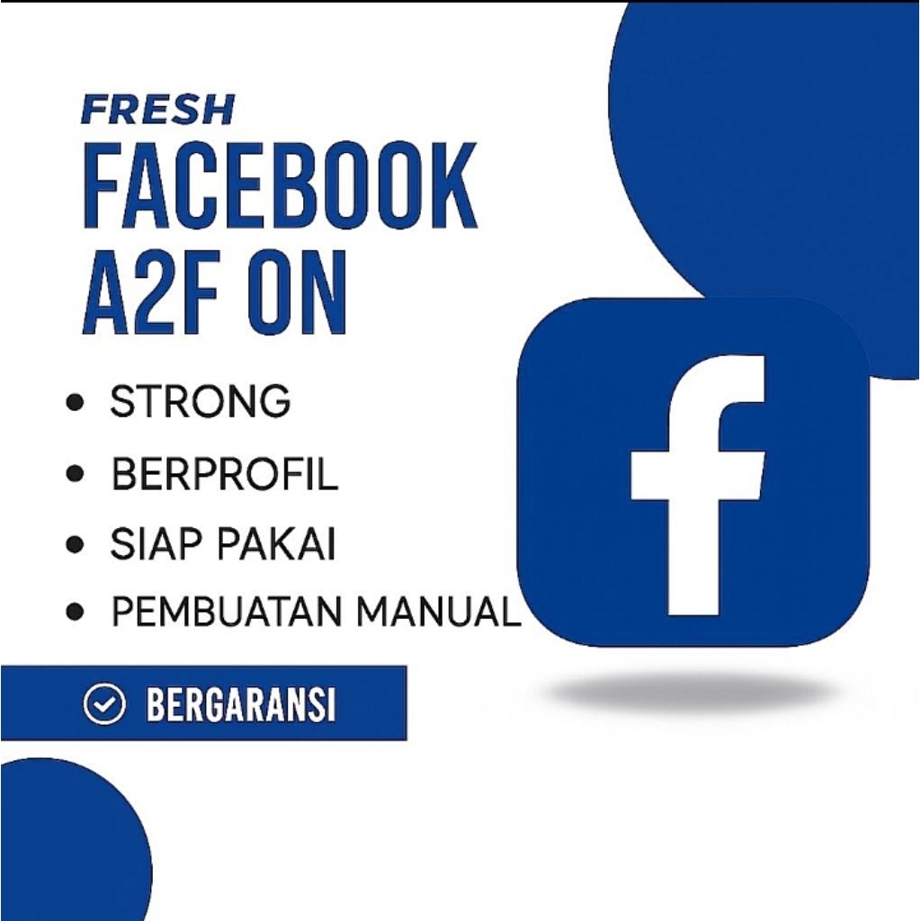 Jual akun FB Fresh A2F ON MarketPlace| Akun Siap Pakai & Bergaransi