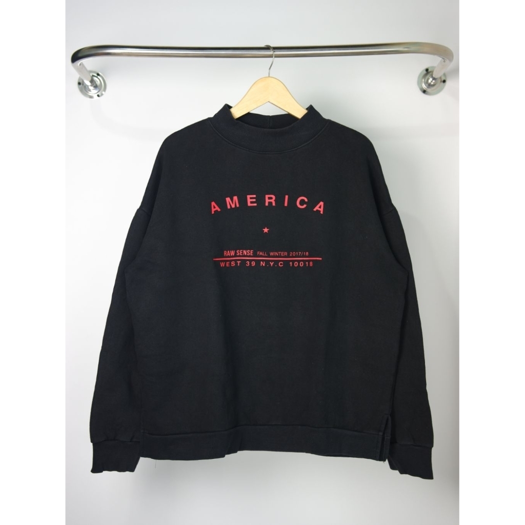 (P69xLD130) Sweatshirt Mockneck Raf Simons Tour