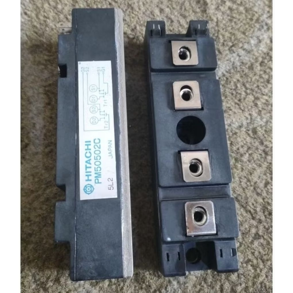 MOSFET MODULE HITACHI PM50502C (2X50A500V) N CHANNEL