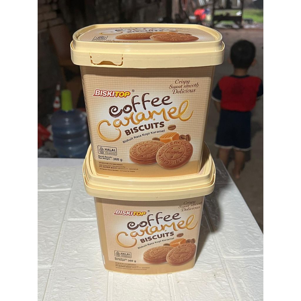 Biskuit caramel Biskitop