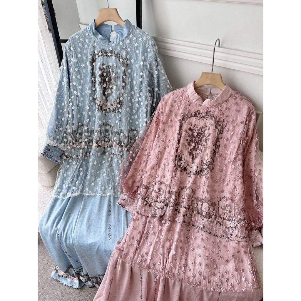 CANDY LADY Marella Princess Tile Maxi / Gamis Wanita Terbaru Gamis Premium Bestseller Gamis Kondanga