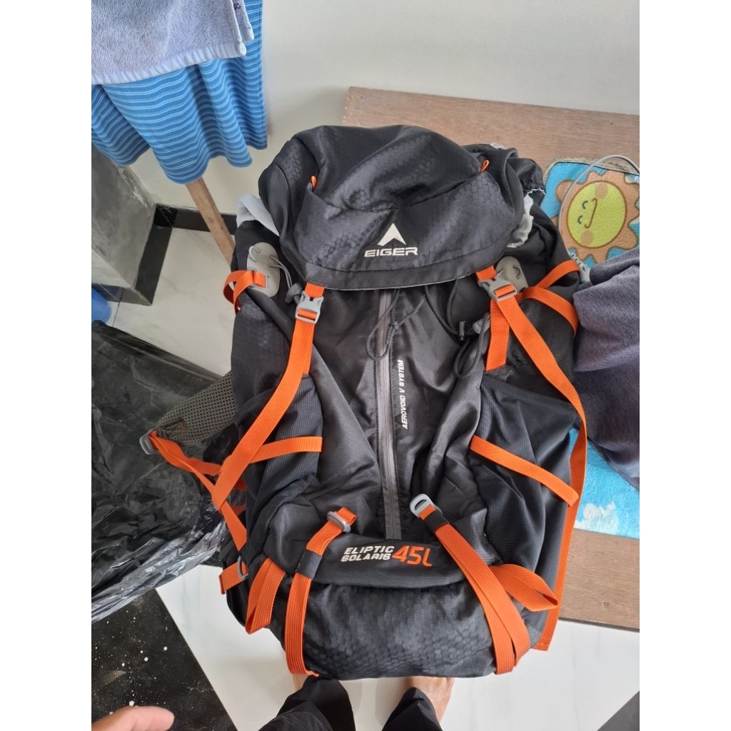eiger sollaris 45l bekas terawat