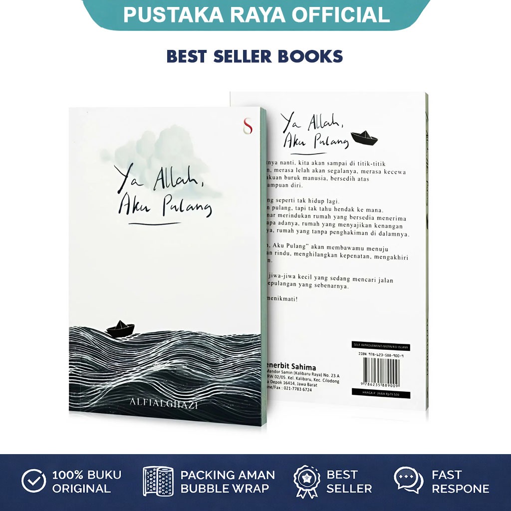 SAHIMA Buku Motivasi Islam Ya Allah Aku Pulang Alfialghazi