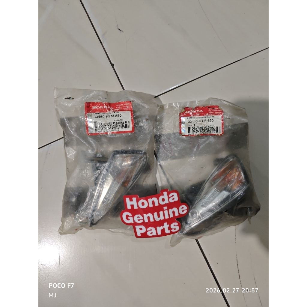 33400KTM850 & 33450KTM850 / SEIN ASSY SET KIRI KANAN SUPRA X 125 SERI KTM