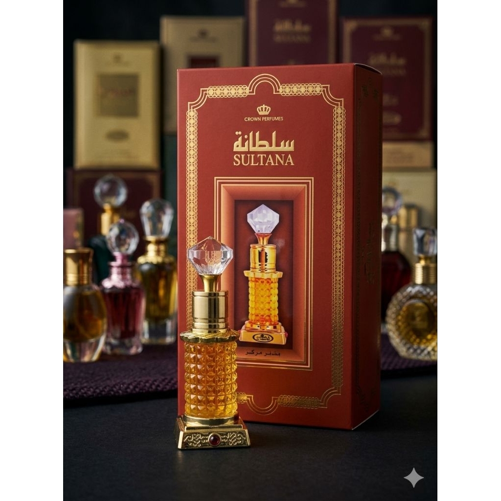 Parfum Sultanah 10ml Aroma enak banget cocok buat parfum sholat produk Al rahab premium saudi