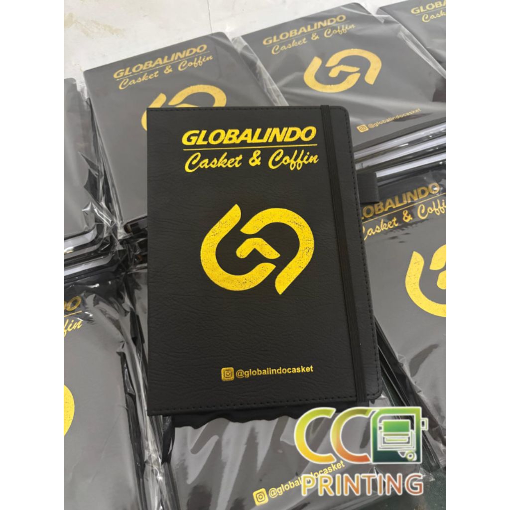 Notebook A5/buku agenda custom cover (isi 100.lembar)