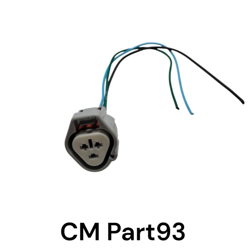 Soket Lampu Depan Honda HRV BRV Socket Connector Famale 3 Pin 3pin Kabel Segitiga Segitiga 3 Kabel