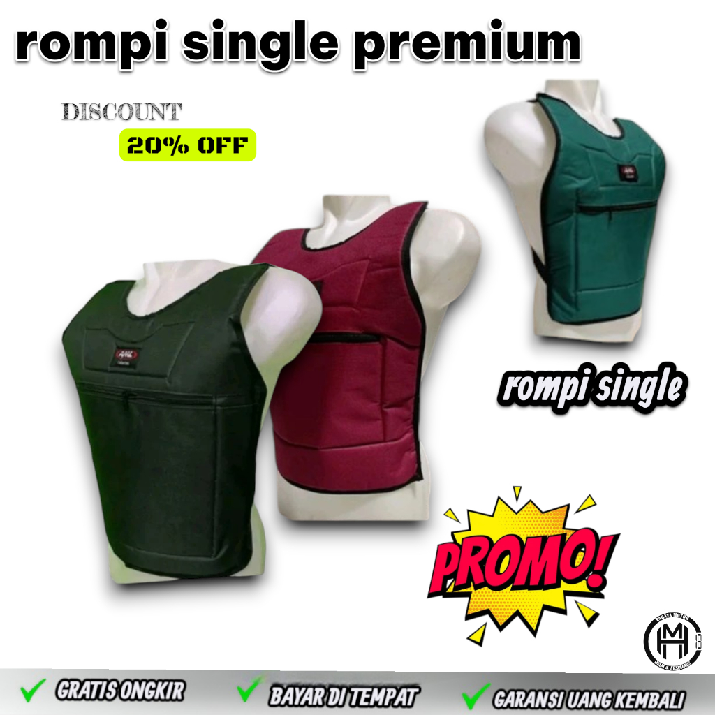 Rompi Motor Single Armi Pelindung Dada Anti Angin Pelindung Dada Motor Anti Angin