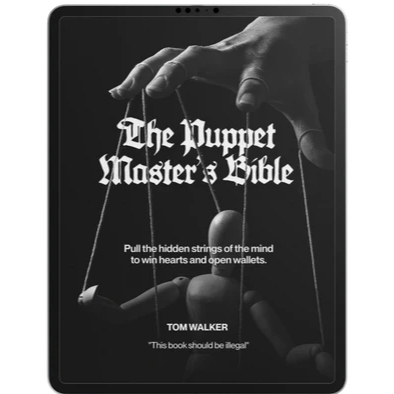 Book The Puppet Master's Bible Tom Walker