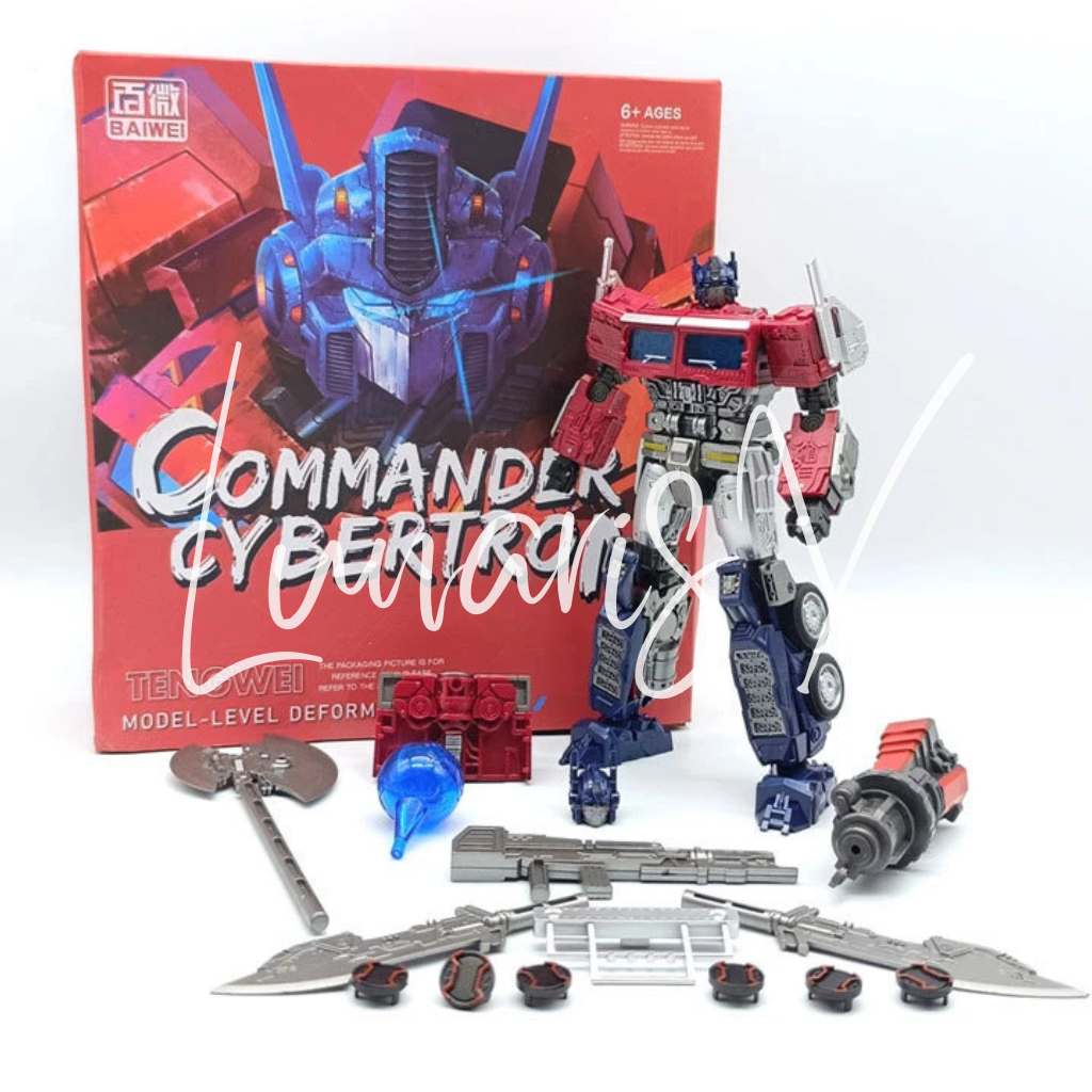 Baiwei Optimus Prime Commander Cybertron TW1027 Action Figure
