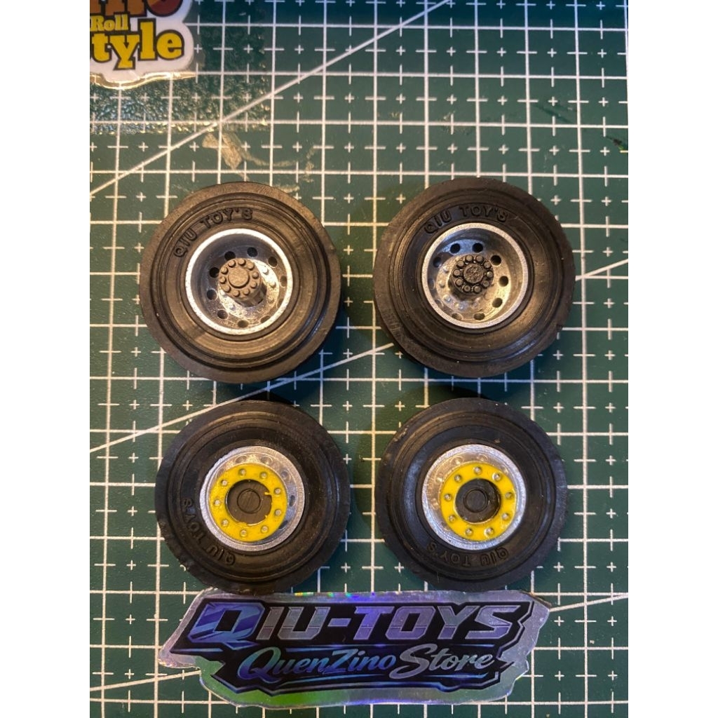 BAN KARET MINIATUR BUS RKC QIU TOYS BISA MENGGUNAKAN AS ASLI DARI RKC