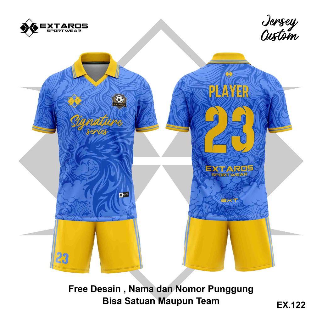 Jersey Futsal Custom / Jersey Bola Custom / Jersey Bola Futsal / Jersey Volly Custom Nama no FREE