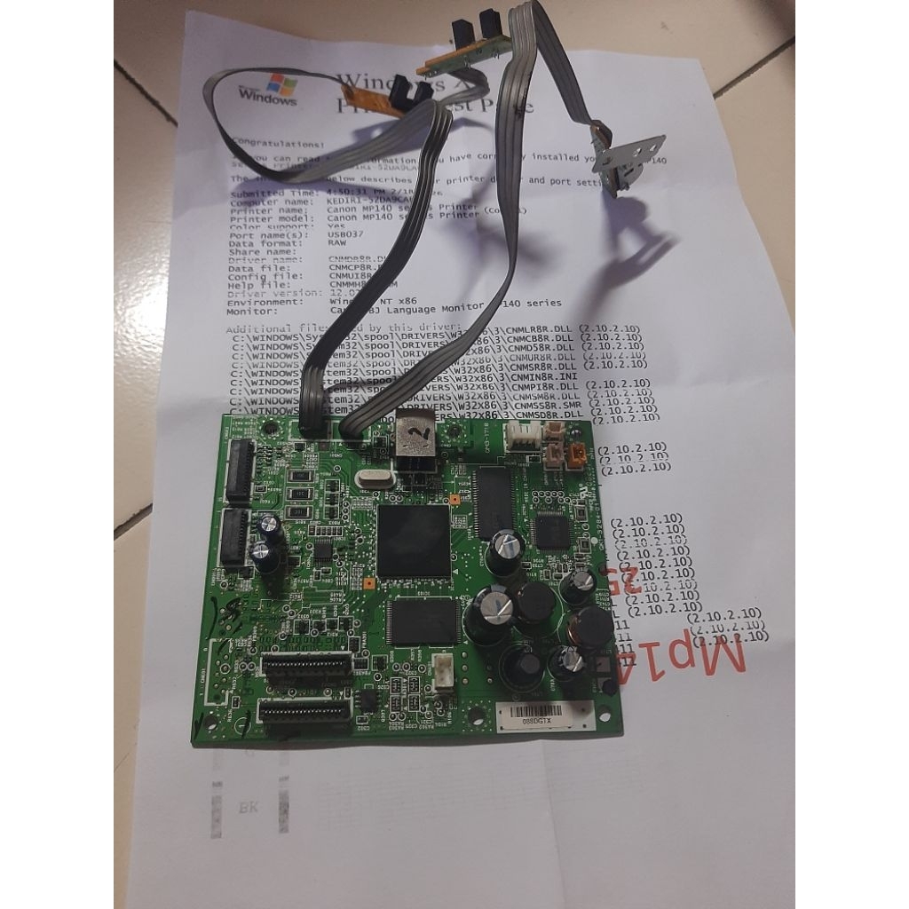 Mainboard printer canon mp145