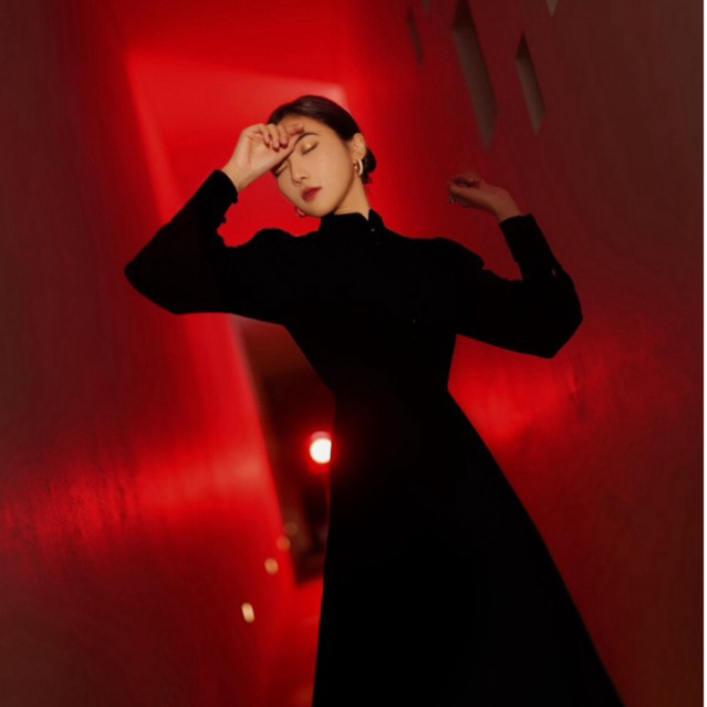 [Brand New] Limited Edition Thenblank x Isyana Sarasvati Maxi Length Sarasvati Dress Black Size L