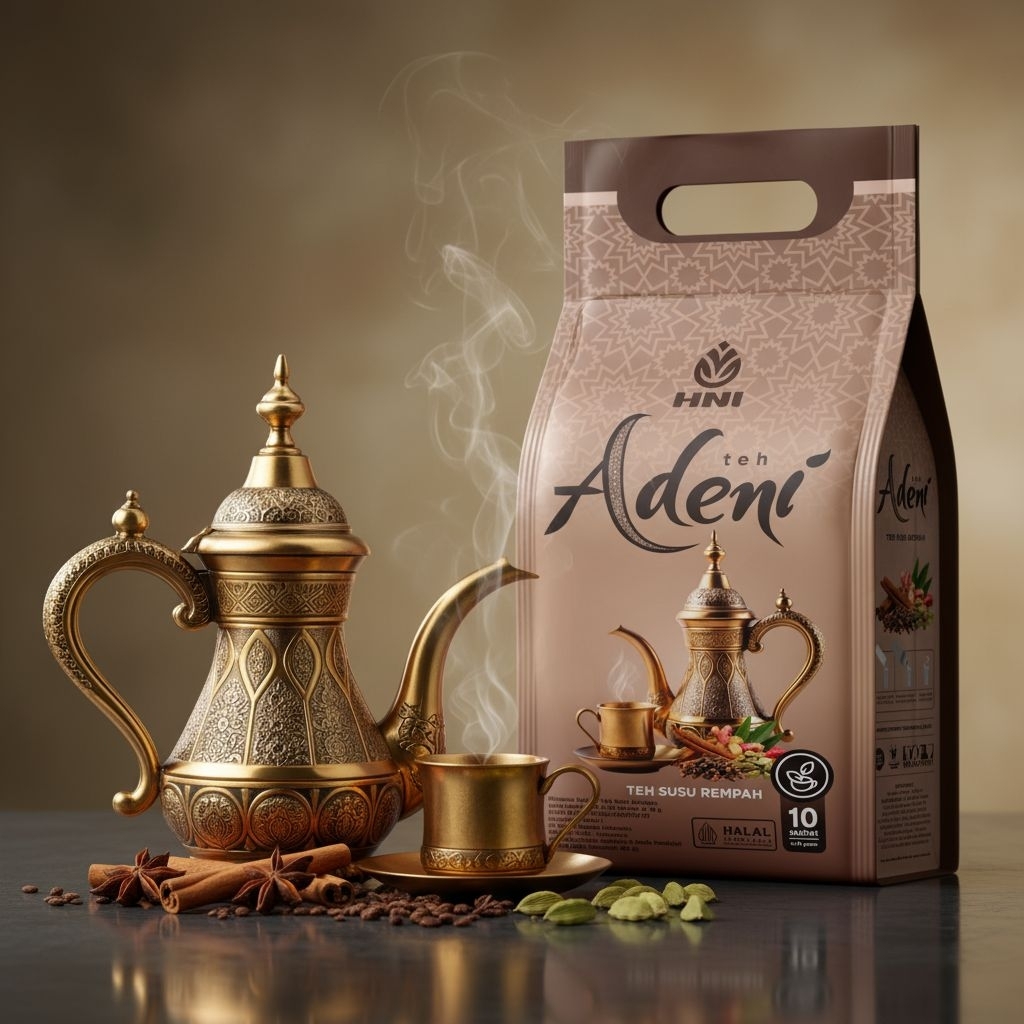 Teh Susu Rempah Adeni HNI