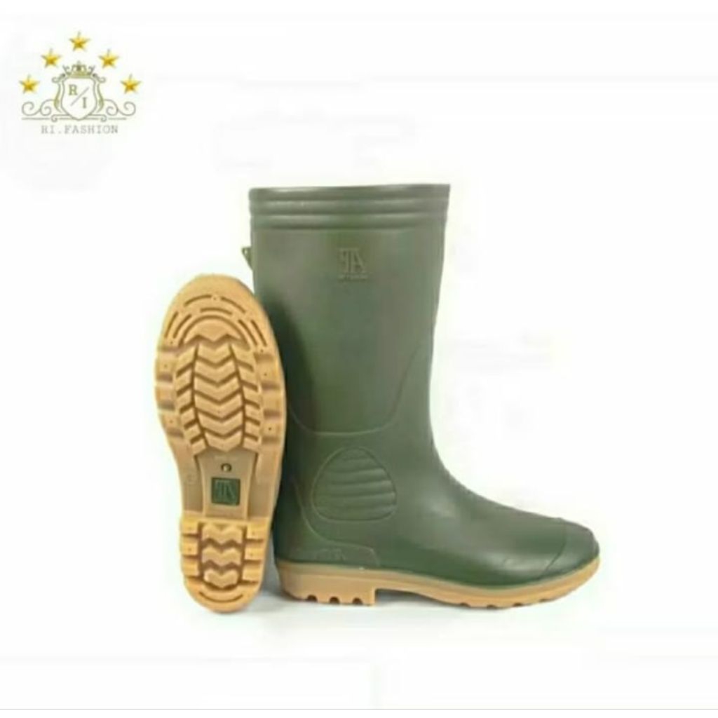 Sepatu Ap boots Orca 9506 hijau size 38-43original sepatu boots pria sepatu ap boots karet